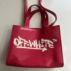 off white graffiti shoulder bag